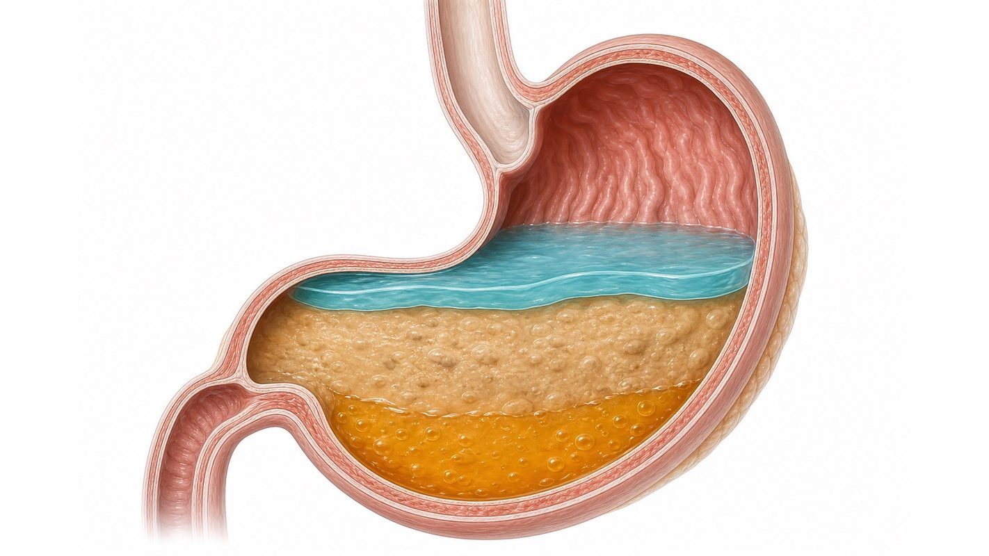 Alginate raft diagram